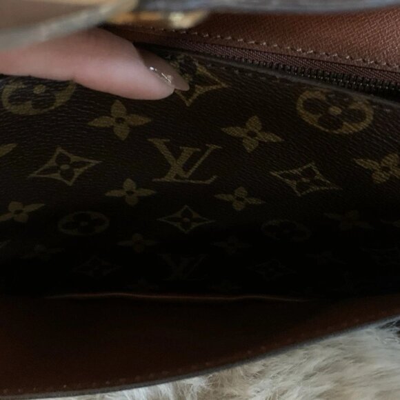 Beautiful**Louis Vuitton**Monceau** Shoulder with Leather - Picture 12 of 16